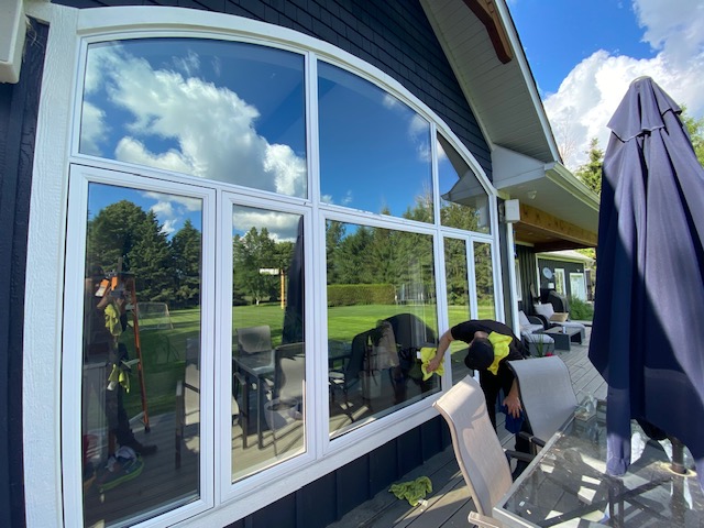 C&N Window Cleaning residential window cleaning results in Durham Region