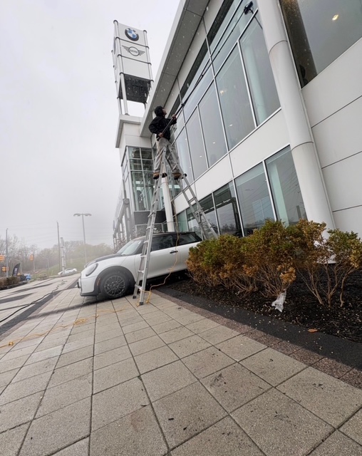 C&N Window Cleaning commercial window cleaning service in Durham Region